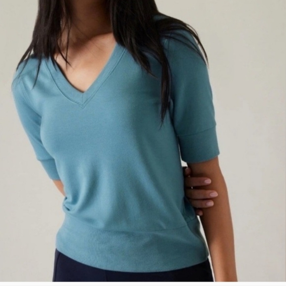 Athleta Step Forward Sweatshirt Tee